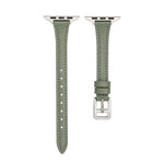 T-förmiges schlankes echtes Leder-Uhrenarmband, für Apple Watch Series 2 42mm, für Apple Watch 2 38mm, für Apple Watch 42mm, für Apple Watch 38mm