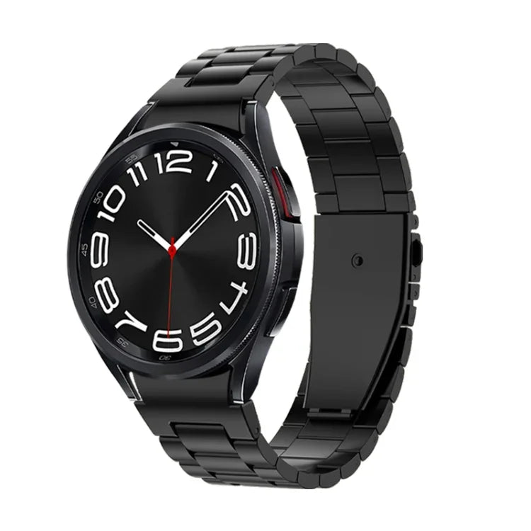 Dreifarbiges Metall-Uhrenarmband, für Samsung Galaxy Watch 6