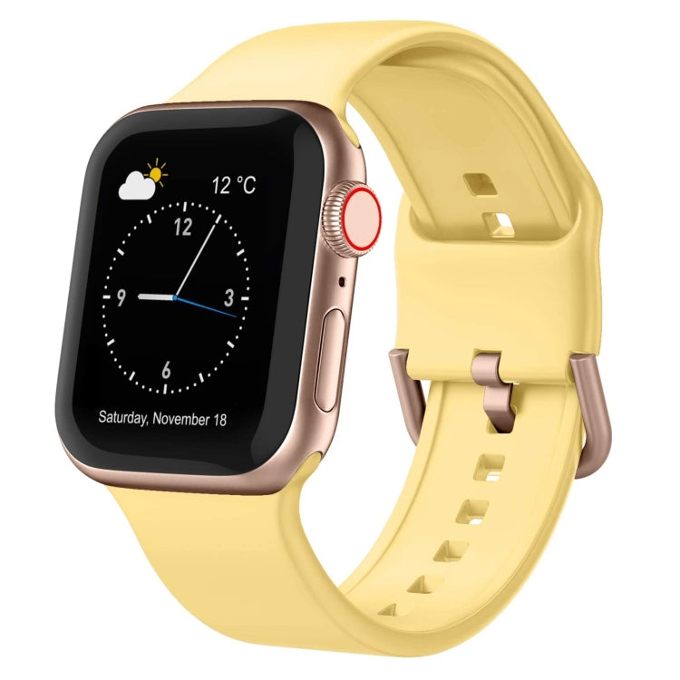 Uhrenarmband aus Silikon mit Dornschließe, für Apple Watch Series 9 45mm