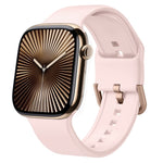 Pin Buckle Silicone Watch Band, For Apple Watch Series 10 46mm