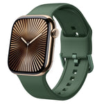 Uhrenarmband aus Silikon mit Dornschließe, für Apple Watch Series 10 42mm