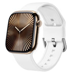 Uhrenarmband aus Silikon mit Dornschließe, für Apple Watch Series 10 42mm