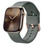 Uhrenarmband aus Silikon mit Dornschließe, für Apple Watch Series 10 42mm