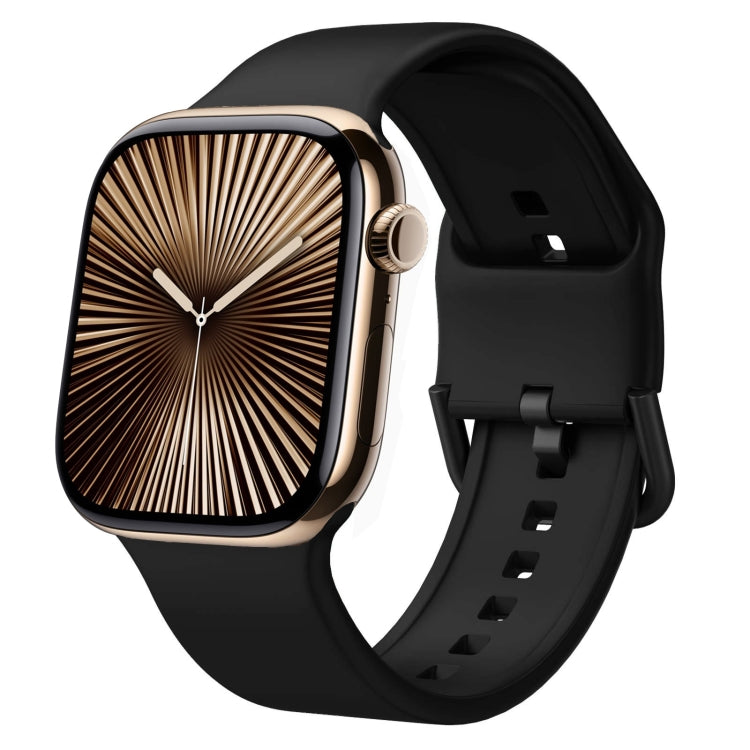 Uhrenarmband aus Silikon mit Dornschließe, für Apple Watch Series 10 42mm