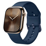 Uhrenarmband aus Silikon mit Dornschließe, für Apple Watch Series 10 42mm