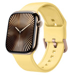 Uhrenarmband aus Silikon mit Dornschließe, für Apple Watch Series 10 42mm