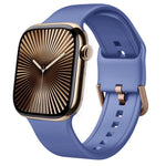 Uhrenarmband aus Silikon mit Dornschließe, für Apple Watch Series 10 42mm