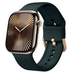 Uhrenarmband aus Silikon mit Dornschließe, für Apple Watch Series 10 42mm