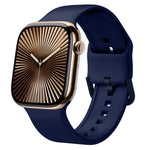 Uhrenarmband aus Silikon mit Dornschließe, für Apple Watch Series 10 42mm
