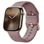 Uhrenarmband aus Silikon mit Dornschließe, für Apple Watch Series 10 42mm