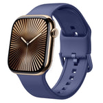 Uhrenarmband aus Silikon mit Dornschließe, für Apple Watch Series 10 42mm