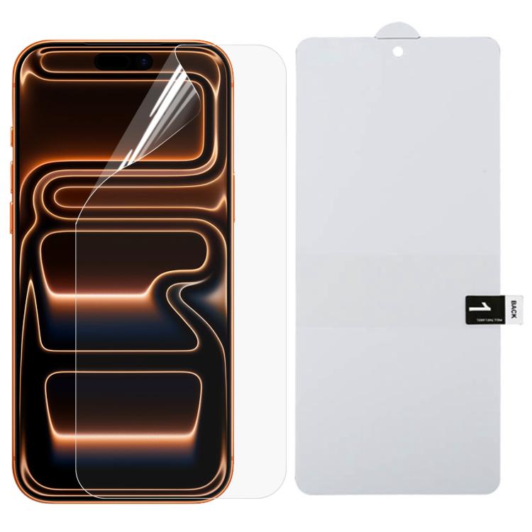 Vollbildschutz Explosionsgeschützte Hydrogel-Folie, Für iPhone 17 Pro Max, Für iPhone 17 / 17 Pro, Für iPhone Air, Für iPhone 16 Pro Max, Für iPhone 16 Pro, Für iPhone 16 Plus, Für iPhone 16, Für iPhone 15 Pro Max, Für iPhone 15 Pro, Für iPhone 15 Plu...