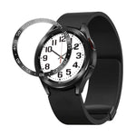 Stilvoller Edelstahl-Schutzrahmen für Smartwatches, passend für Samsung Galaxy Watch6 Classic 47 mm und 43 mm