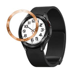 Stilvoller Edelstahl-Schutzrahmen für Smartwatches, passend für Samsung Galaxy Watch6 Classic 47 mm und 43 mm