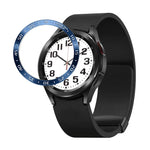 Stilvoller Edelstahl-Schutzrahmen für Smartwatches, passend für Samsung Galaxy Watch6 Classic 47 mm und 43 mm