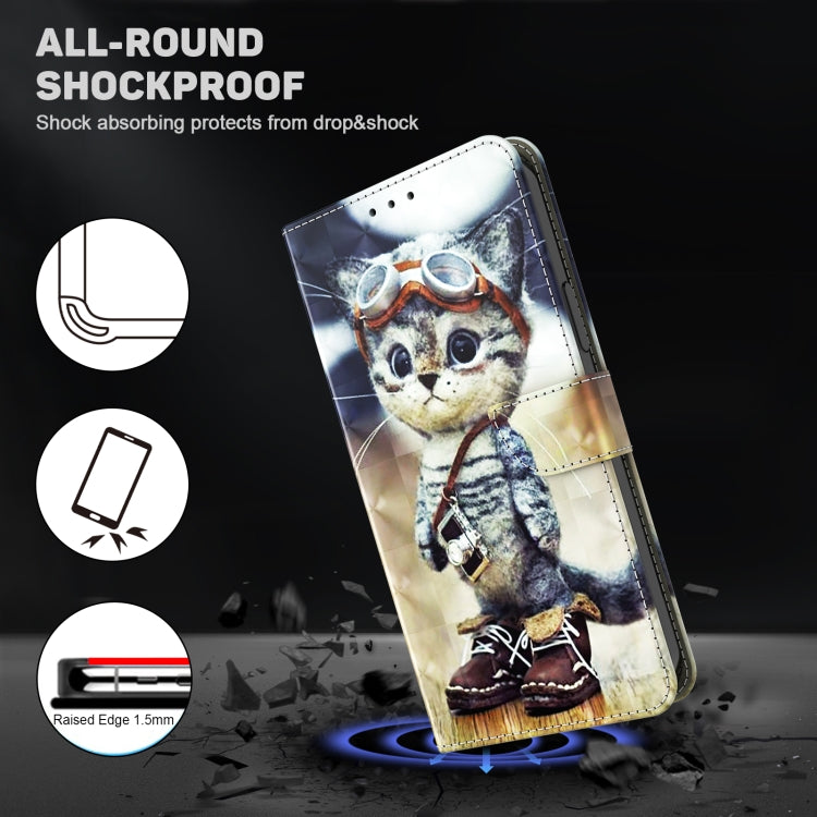 3D Painted Leather Phone Case, For iPhone 15 Pro Max, For iPhone 15 Pro, For iPhone 15 Plus, For iPhone 15