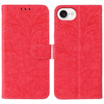 Klappbare Leder-Handyhülle mit Spitzenblumenprägung, Für iPhone 17e / 16e, Für iPhone 17 Pro Max, Für iPhone 17 Pro, Für iPhone 17, Für iPhone Air, Für iPhone 16 Pro Max, Für iPhone 16 Pro, Für iPhone 16 Plus