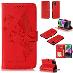 Handyhülle aus Leder mit Feder- und Litschi-Muster, für iPhone 17 Pro Max, für iPhone 17 Pro, für iPhone 17, für iPhone Air, für iPhone 15 Pro Max, für iPhone 15 Pro, für iPhone 15 Plus, für iPhone 15