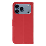 Handyhülle aus Leder mit Feder- und Litschi-Muster, für iPhone 17 Pro Max, für iPhone 17 Pro, für iPhone 17, für iPhone Air, für iPhone 15 Pro Max, für iPhone 15 Pro, für iPhone 15 Plus, für iPhone 15
