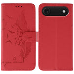 Handyhülle aus Leder mit Feder- und Litschi-Muster, für iPhone 17 Pro Max, für iPhone 17 Pro, für iPhone 17, für iPhone Air, für iPhone 15 Pro Max, für iPhone 15 Pro, für iPhone 15 Plus, für iPhone 15