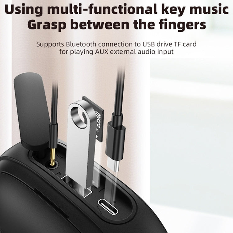 T&G TG-813 2-in-1 TWS Bluetooth-Lautsprecher-Kopfhörer mit Ladebox