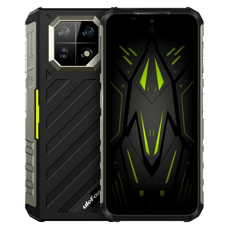 Ulefone Armor 22, robustes Smartphone (IP68/IP69K), 6,58 Zoll, Android 15, MediaTek Helio G96 Octa-Core-Prozessor, Netzwerk: 4G, NFC, OTG, 8 GB + 128 GB, 8 GB + 256 GB
