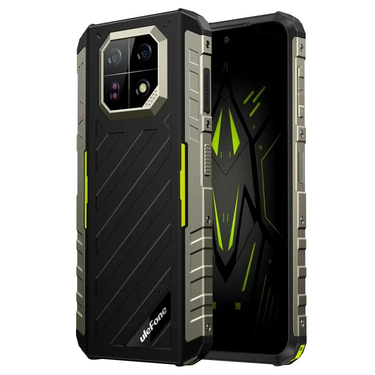 Ulefone Armor 22, robustes Smartphone (IP68/IP69K), 6,58 Zoll, Android 15, MediaTek Helio G96 Octa-Core-Prozessor, Netzwerk: 4G, NFC, OTG, 8 GB + 128 GB, 8 GB + 256 GB
