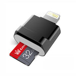 MicroDrive 8-polig zu TF-Karten Adapter Mini iPhone & iPad TF-Kartenleser, Kartenleser