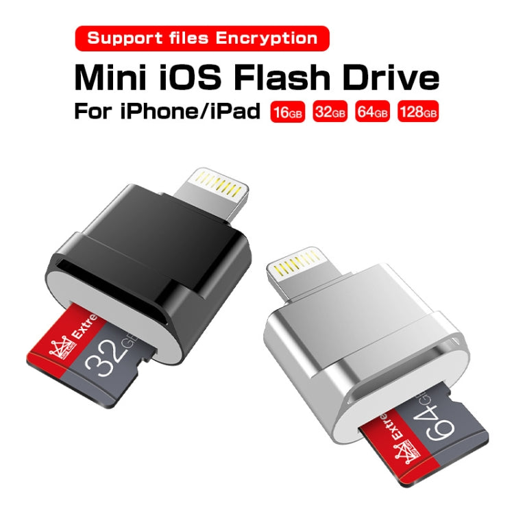 MicroDrive 8-polig zu TF-Karten Adapter Mini iPhone & iPad TF-Kartenleser, Kartenleser