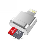 MicroDrive 8-polig zu TF-Karten Adapter Mini iPhone & iPad TF-Kartenleser, Kartenleser