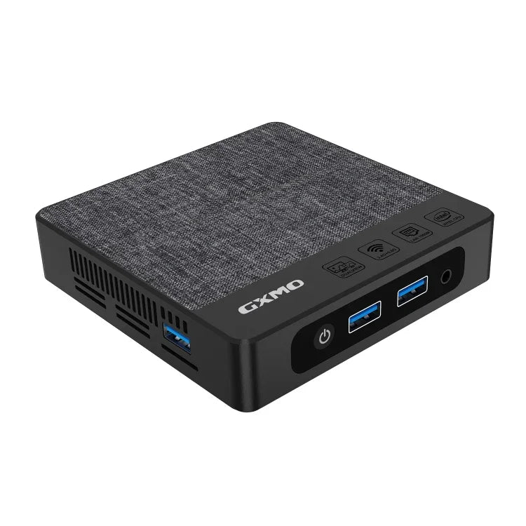 GXMO N42 Windows 11 Intel Gemini Lake N4020C Mini PC NVME SSD WiFi Mini-Desktop-Computer, 4GB+64GB, 4GB+64GB+256GB