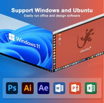 GXMO N42 Windows 11 Intel Gemini Lake N4020C Mini PC NVME SSD WiFi Mini-Desktop-Computer, 4GB+64GB, 4GB+64GB+256GB