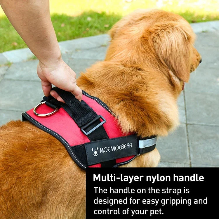 Hund Anti-Zug Oxford-Stoff K9 Brustgeschirr Zugseil-Gurt, M für 13-23kg, L für 23-30kg, XL für 28-40kg, XXL für 40-70kg, S für 6-14kg