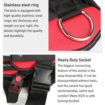 Hund Anti-Zug Oxford-Stoff K9 Brustgeschirr Zugseil-Gurt, M für 13-23kg, L für 23-30kg, XL für 28-40kg, XXL für 40-70kg, S für 6-14kg