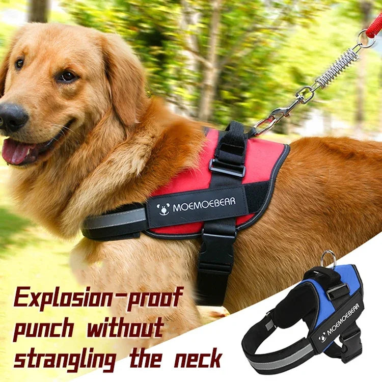 Hund Anti-Zug Oxford-Stoff K9 Brustgeschirr Zugseil-Gurt, M für 13-23kg, L für 23-30kg, XL für 28-40kg, XXL für 40-70kg, S für 6-14kg
