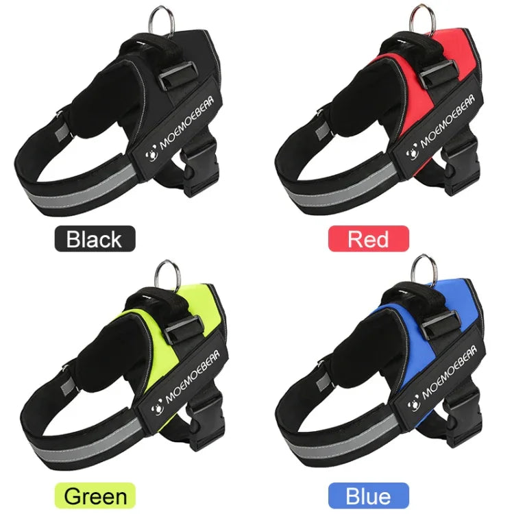 Hund Anti-Zug Oxford-Stoff K9 Brustgeschirr Zugseil-Gurt, M für 13-23kg, L für 23-30kg, XL für 28-40kg, XXL für 40-70kg, S für 6-14kg