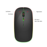 HXSJ M40 2.4GHZ 800,1200,1600dpi Dreistufige Einstellung Bunte Kabellose Maus USB Wiederaufladbar