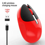 HXSJ M106 2.4GHZ 1600dpi Einmoden-Funkmaus USB wiederaufladbar
