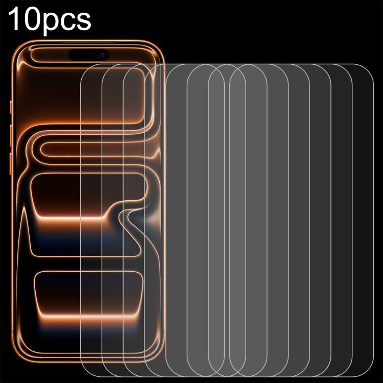 10 Stück 0.26mm 9H 2.5D Hartglasfolie, Für iPhone 17 Pro Max, Für iPhone 17 / 17 Pro, Für iPhone Air, Für iPhone 16 Pro Max, Für iPhone 16 Pro, Für iPhone 16, Für iPhone 16 Plus, Für iPhone 15 Plus / 15 Pro Max, Für iPhone 15 / 15 Pro
