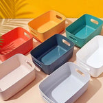 5 Stück Desktop-Snack-Aufbewahrungskorb Küche Tragbarer Aufbewahrungskorb Diverses Box, 30.5x20.5x12 cm