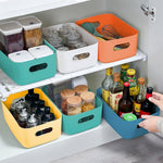 5 Stück Desktop-Snack-Aufbewahrungskorb Küche Tragbarer Aufbewahrungskorb Diverses Box, 30.5x20.5x12 cm