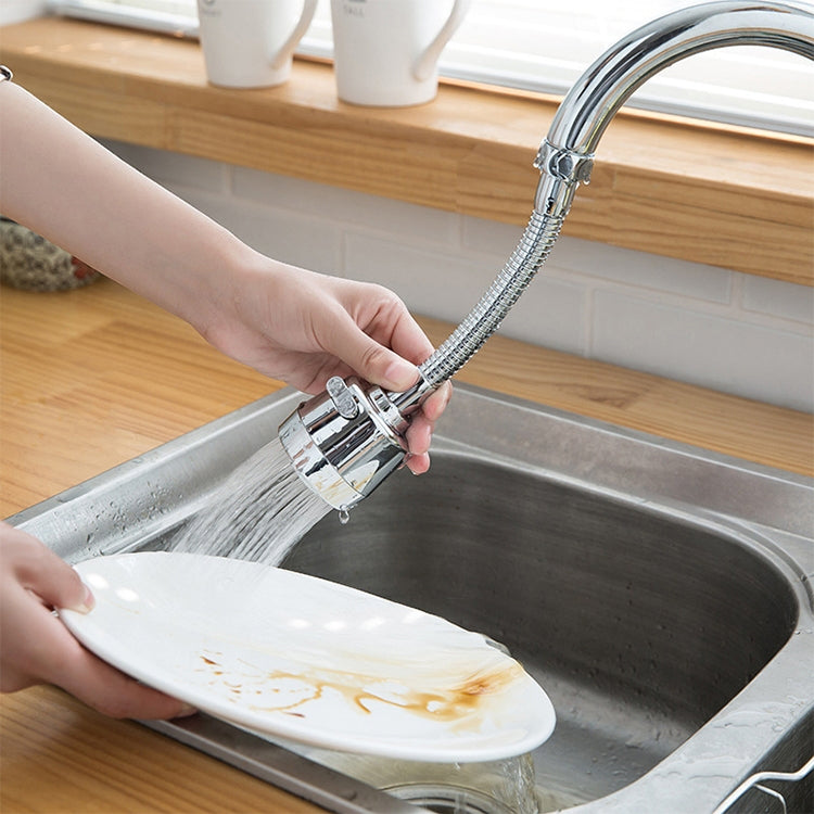 Küchenarmatur Anti-Spritzkopf Druckduschkopf Universal Rotierender Strahlregler Langer Stil