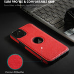 Leather Texture Stitching Phone Case, For iPhone 15 Pro Max, For iPhone 15 Pro, For iPhone 15 Plus, For iPhone 15