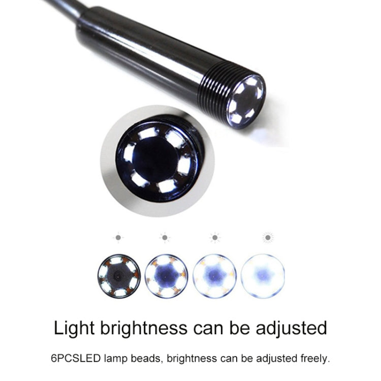 AN97 Wasserdichte Micro-USB-Endoskop-Schlangenschlauch-Inspektionskamera für OTG-Funktion Android-Handy, mit 6 LEDs, 5,5mm, 8mm