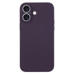 Pure Color Liquid Silicone Fine Pore Phone Case, For iPhone 16
