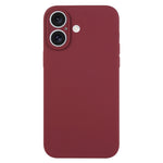 Pure Color Liquid Silicone Fine Pore Phone Case, For iPhone 16