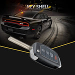 4-button Folding Car Key Shell with Metal Edge Solaris ix35 ix4 Santa For Hyundai Sonata 2014-2017 / Tucson 2016-2019 /  Santa Fe 2013-2016, For Hyundai 4-button Solaris ix35 ix4