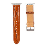Krokodil-Textur Lederarmband, für Apple Watch Series 7 45mm / 6 & SE & 5 & 4 44mm / 3 & 2 & 1 42mm, für Apple Watch Ultra 49mm / Series 8&7 45mm / SE 2&6&SE&5&4 44mm / 3&2&1 42mm, für Apple Watch Series 8&7 41mm / SE 2&6&SE&5&4 40mm / 3&2&1 38...