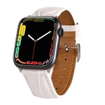 Krokodil-Textur Lederarmband, für Apple Watch Series 7 45mm / 6 & SE & 5 & 4 44mm / 3 & 2 & 1 42mm, für Apple Watch Ultra 49mm / Series 8&7 45mm / SE 2&6&SE&5&4 44mm / 3&2&1 42mm, für Apple Watch Series 8&7 41mm / SE 2&6&SE&5&4 40mm / 3&2&1 38...