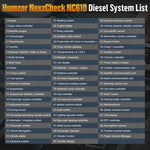 HUMZOR NexzCheck NC610 Car / Truck Code Reader OBD2 Diagnostic Scan Tool